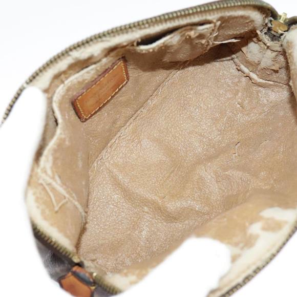 LOUIS VUITTON Monogram Pochette Cosmetic PM Cosmetic Pouch M47515 LV Auth 97745 - Picture 10 of 16